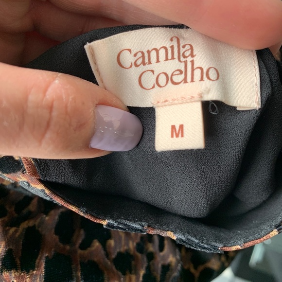 Leopard/Cheetah Velvet Peekaboo Crop Top - Picture 12 of 12